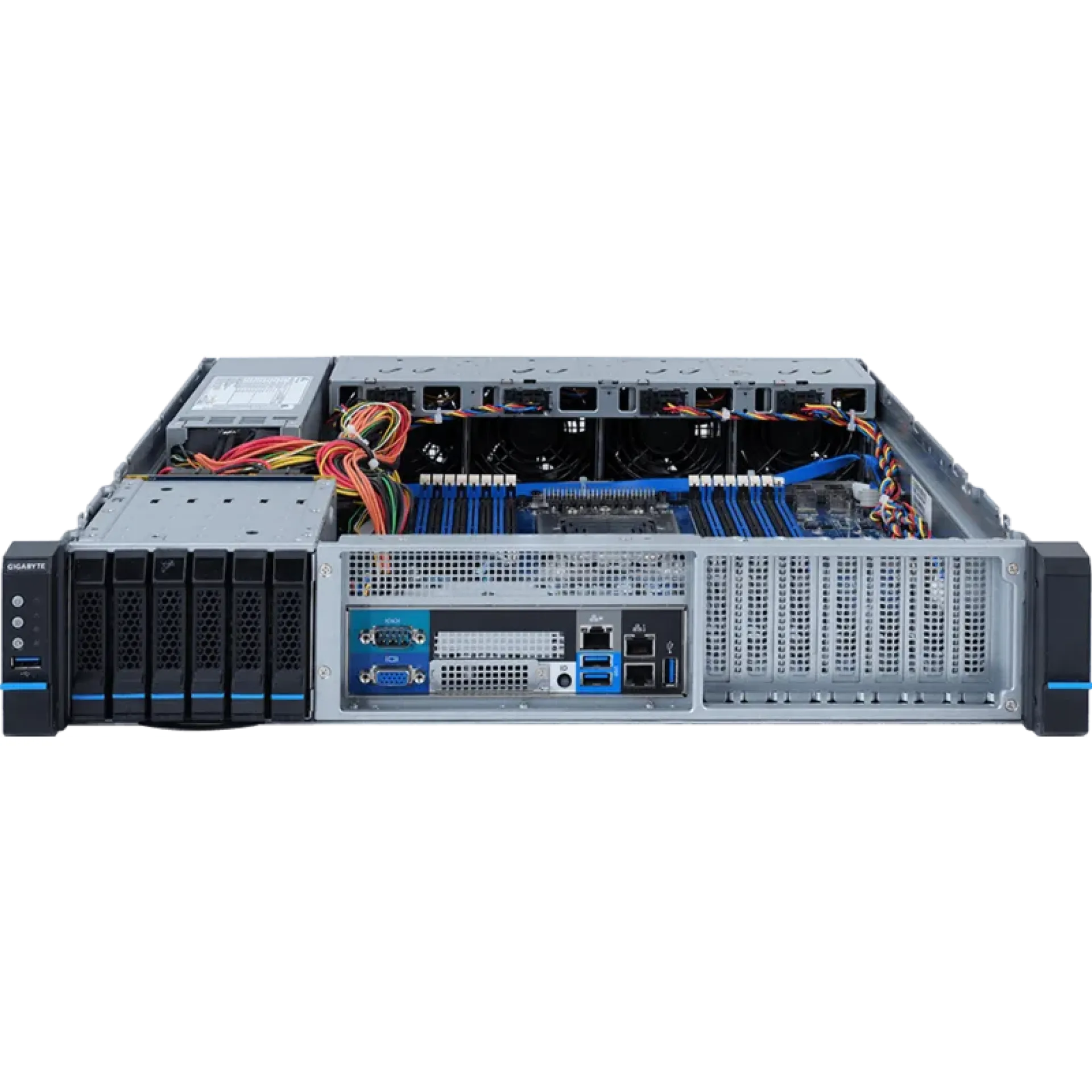 Gigabyte E252-P30 front view