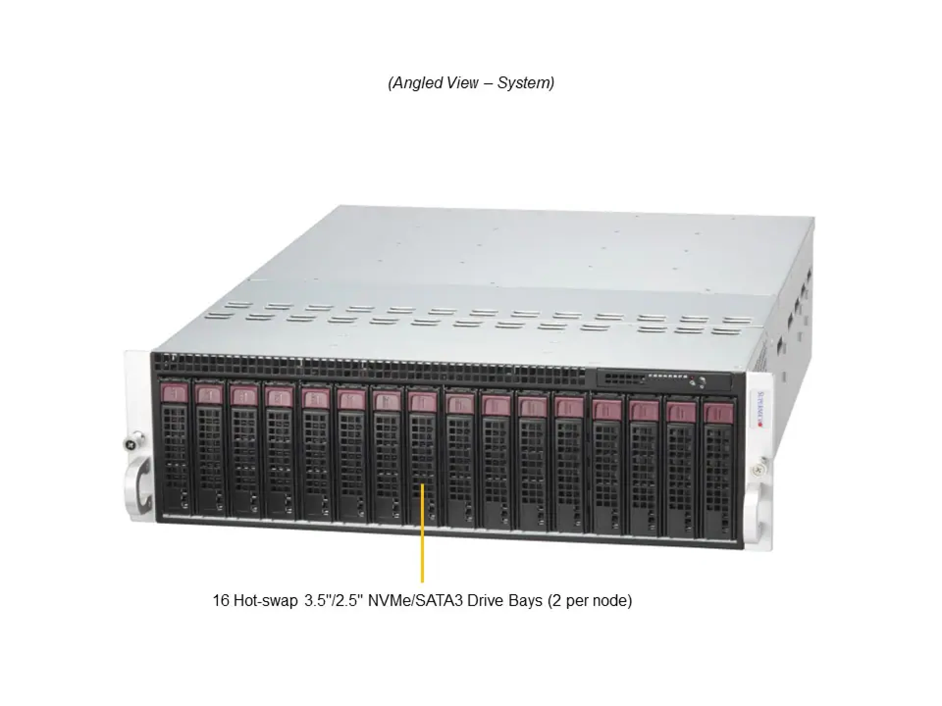 Supermicro SYS-531MC-H8TNR angle view