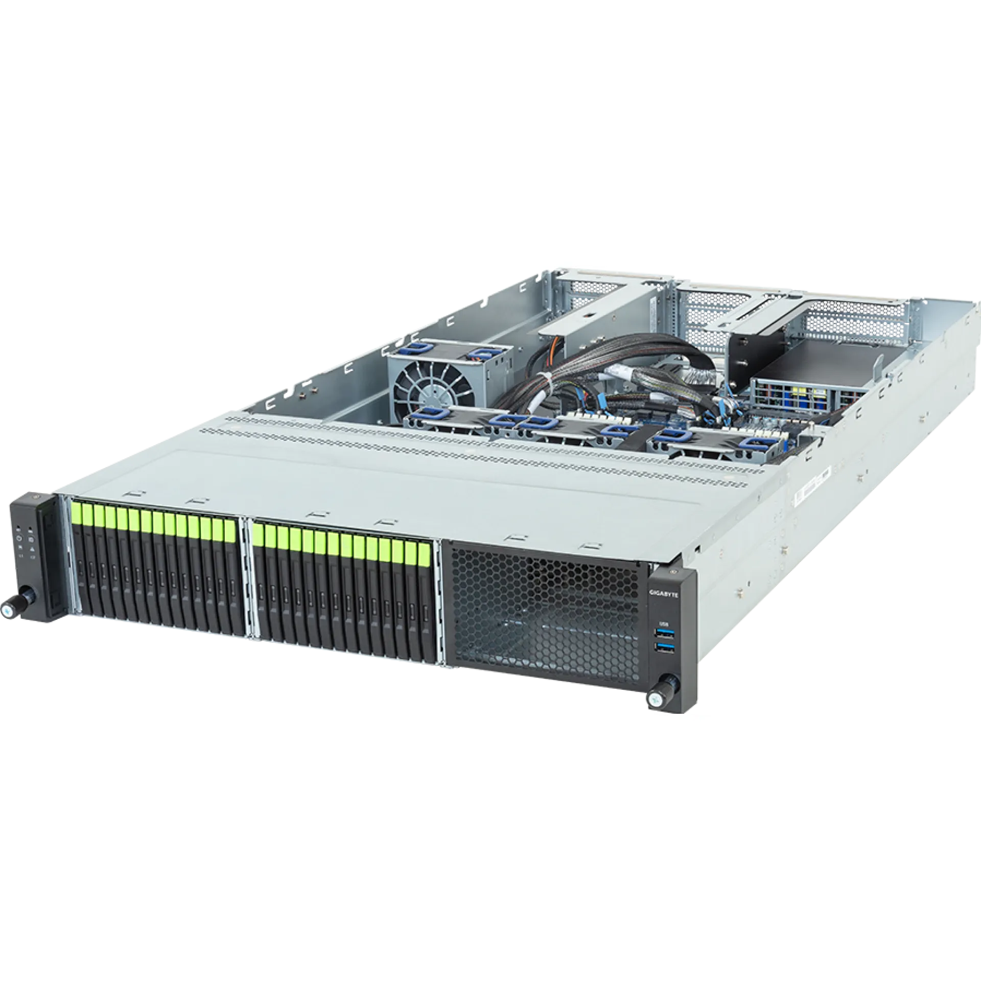 Gigabyte R264-SG5-AAJ1 angle view